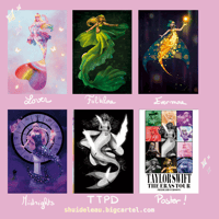 Image 3 of TAYLOR SWIFT - THE ERAS TOUR ( Mermaid Version ) [Prints]