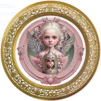 Image 1 of ANAEL - Valentine's Day - Fine China Plate - #0784 SPECIAL EDITION