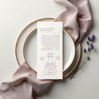 Image 3 of Kids Wedding Activity  Games Table Card