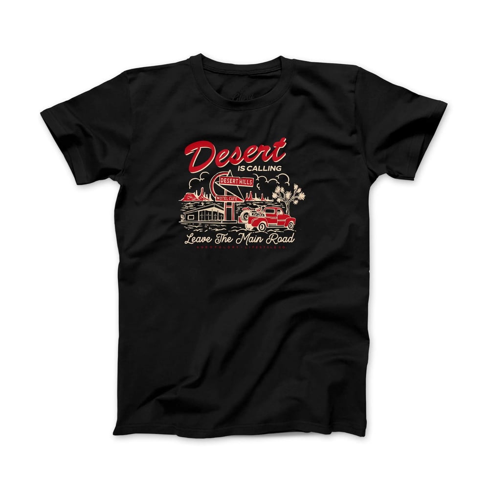 Image of Desert Hills Tee Washed Black by Age of Glory