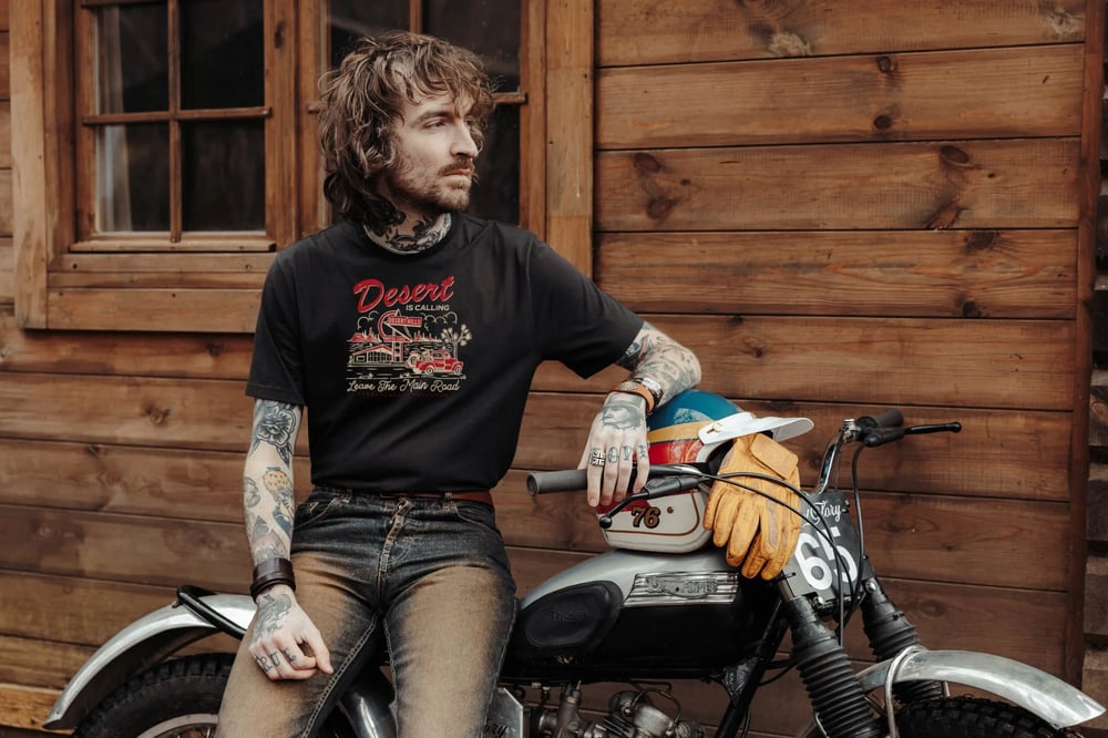 Image of Desert Hills Tee Washed Black by Age of Glory