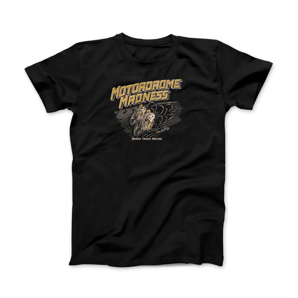 Image of Motordrome Tee Washed Black by Age of Glory