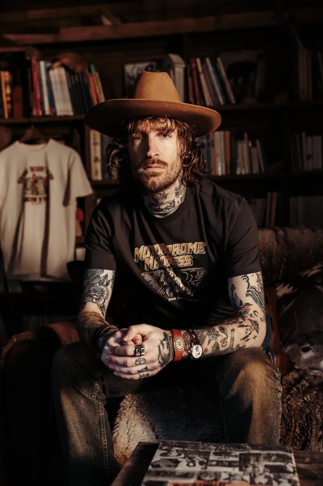 Image of Motordrome Tee Washed Black by Age of Glory