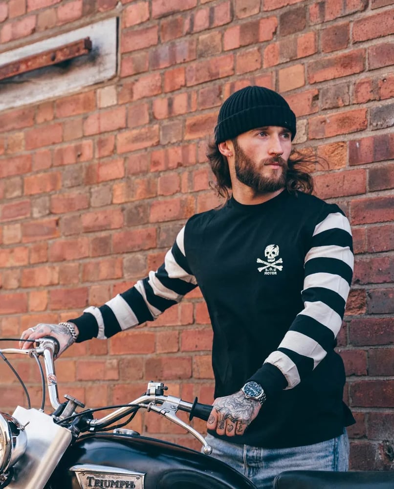 Image of Marauder LS Tee Washed Black / Off-white by Age of Glory
