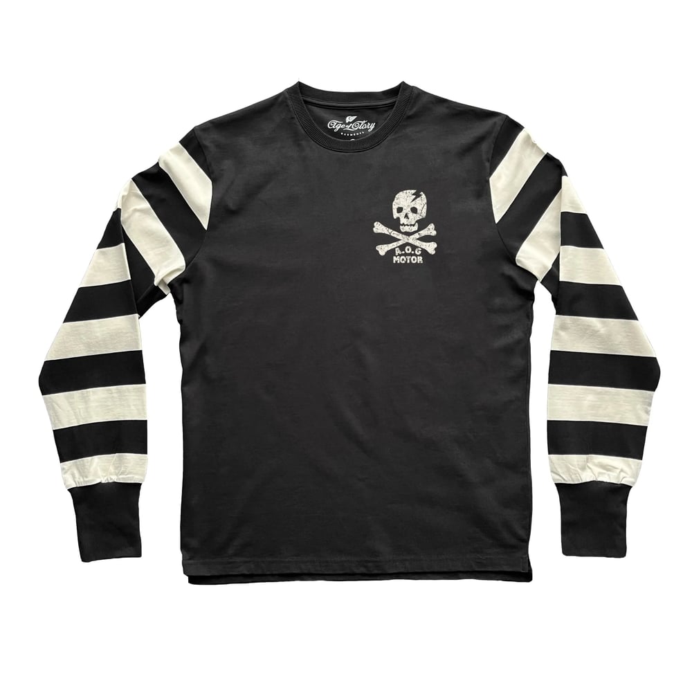 Image of Marauder LS Tee Washed Black / Off-white by Age of Glory