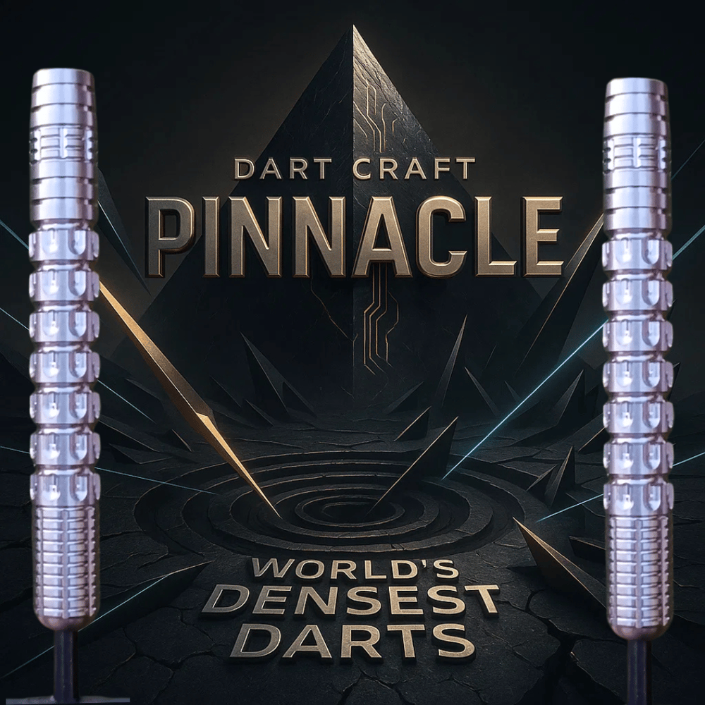 Image of Dart Craft | Pinnacle | Limited Edition | World's Densest Darts | Only 25 Sets | 26g
