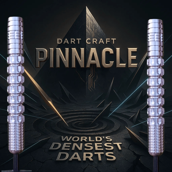 Image of Dart Craft | Pinnacle | Limited Edition | World's Densest Darts | Only 25 Sets | 26g