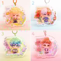 Image 3 of MHA Birth stones and flowers