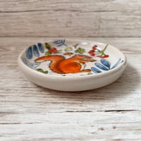 Image 5 of Autumn Squirrel Ceramic Trinket/Ring Dish