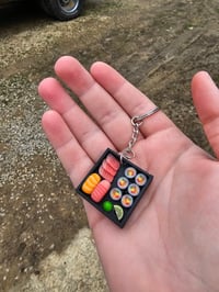 Image 1 of Sushi Box Keychain