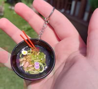 Image 1 of Resin Ramen Bowl Keychain