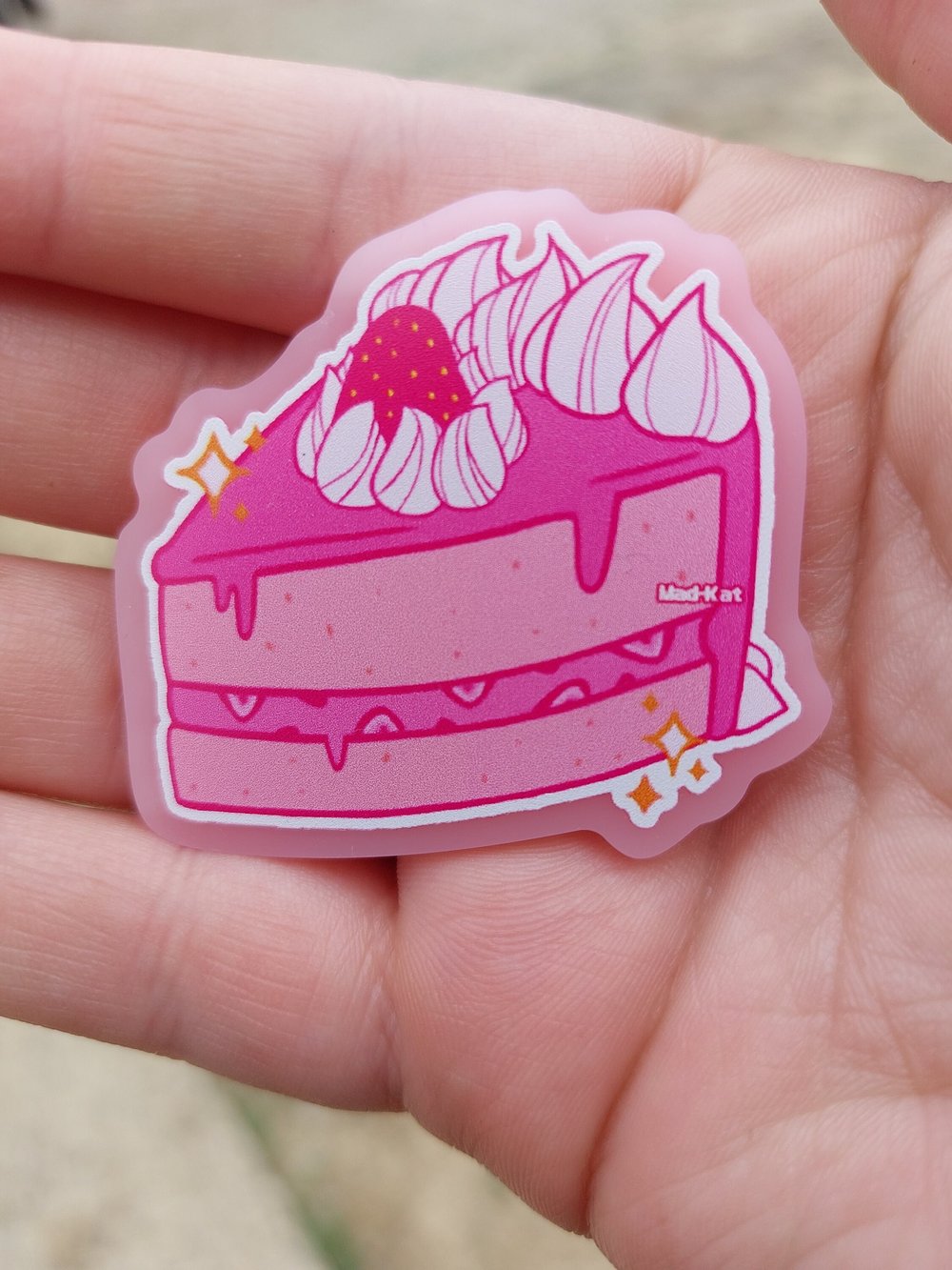Strawberry Shortcake Acrylic Pin