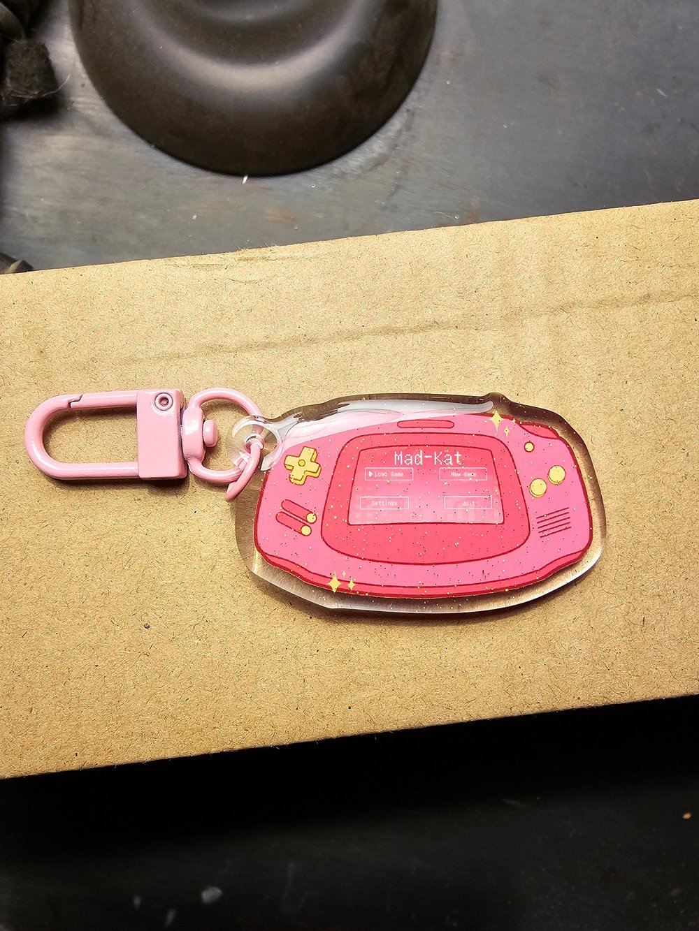 Game Console Acrylic Charm