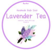 Image 1 of Lavender Tea Goats Milk Soap