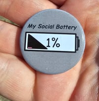 Image 1 of Social Battery Pins