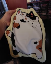 Image 1 of Calico Cat Pillow Plush