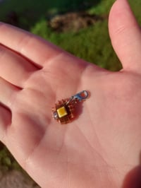 Waffle Mini Resin Charm