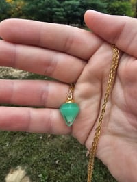 Image 2 of Glow In The Dark Witch Crystal Pendants