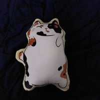 Image 2 of Calico Cat Pillow Plush