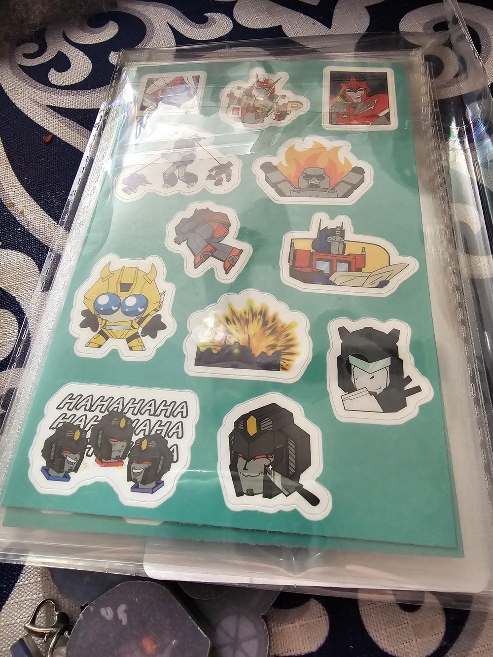 Mostly Accurate Transformers Sticker Sheet