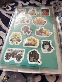 Image 3 of Mostly Accurate Transformers Sticker Sheet