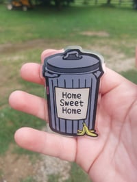 Image 1 of Trash Can Acrylic Pins