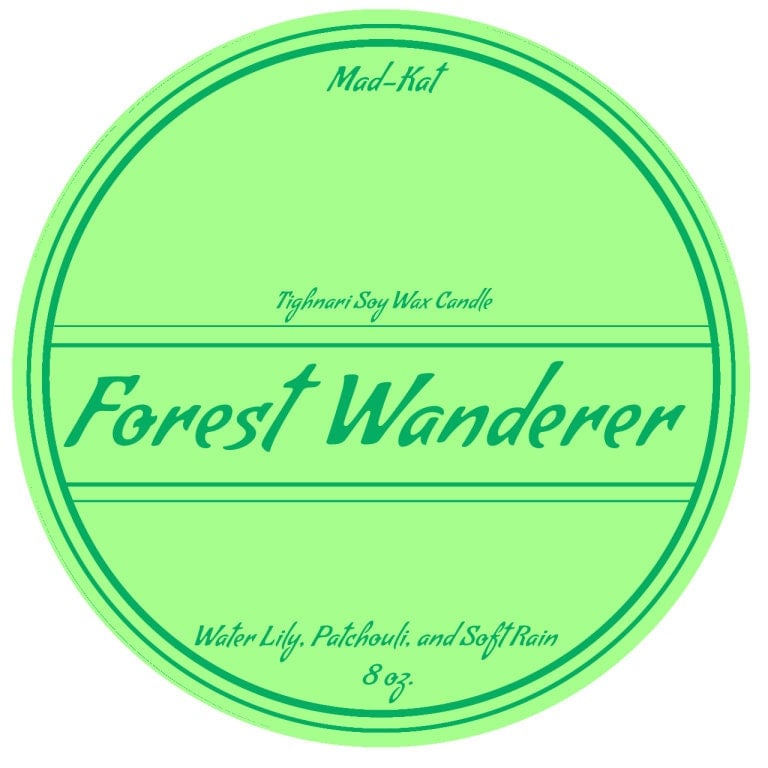 Forest Wanderer Tighnari Soy Candle