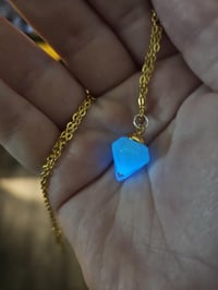 Image 3 of Glow In The Dark Witch Crystal Pendants