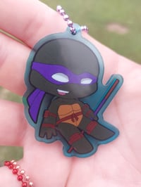 Image 2 of Colorful Ninja Acrylic Charms