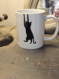 Image 2 of Clinging Cat Mugs