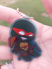 Image 3 of Colorful Ninja Acrylic Charms