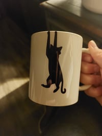 Image 3 of Clinging Cat Mugs