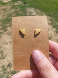 Image 2 of Resin Moth Earrings