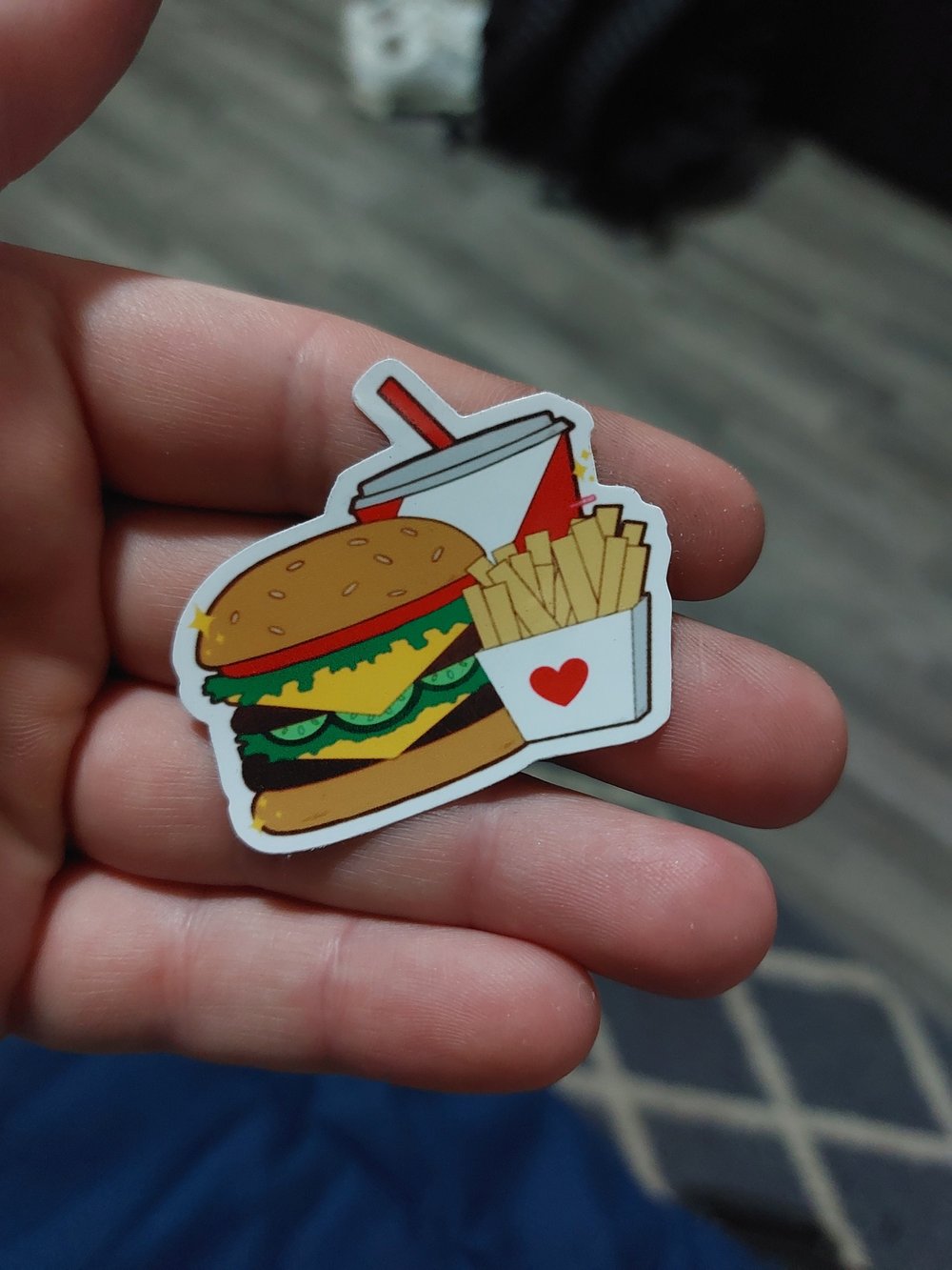 Fast Food Vinyl Stickers