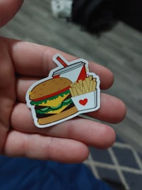 Image 2 of Fast Food Vinyl Stickers