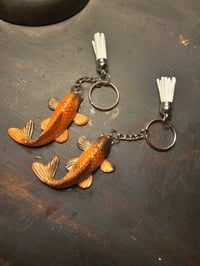 Koi Fish Resin Keychains