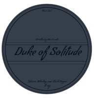 Duke of Solitude Wriothesley Soy Wax Candle