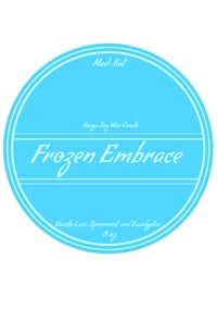 Frozen Embrace Kaeya Soy Candle