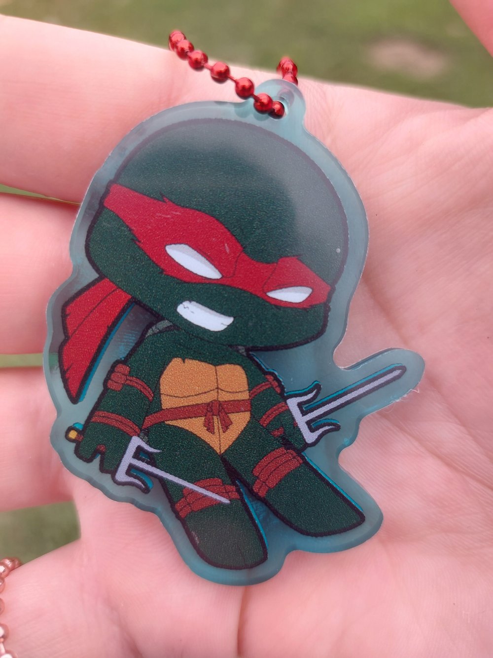 Colorful Ninja Acrylic Charms