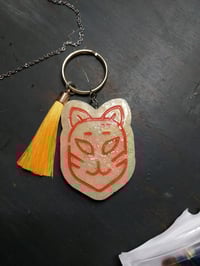 Image 3 of Kitsune Mask Resin Keychains