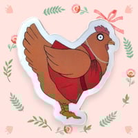 Image 1 of Classy Hen Stickers