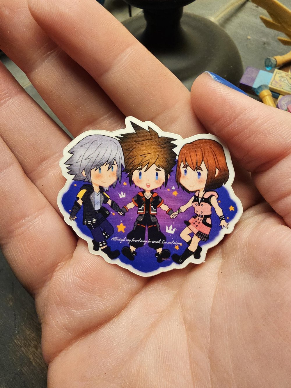 Kingdom Hearts Vinyl Stickers