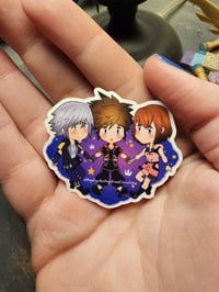 Image 1 of Kingdom Hearts Vinyl Stickers