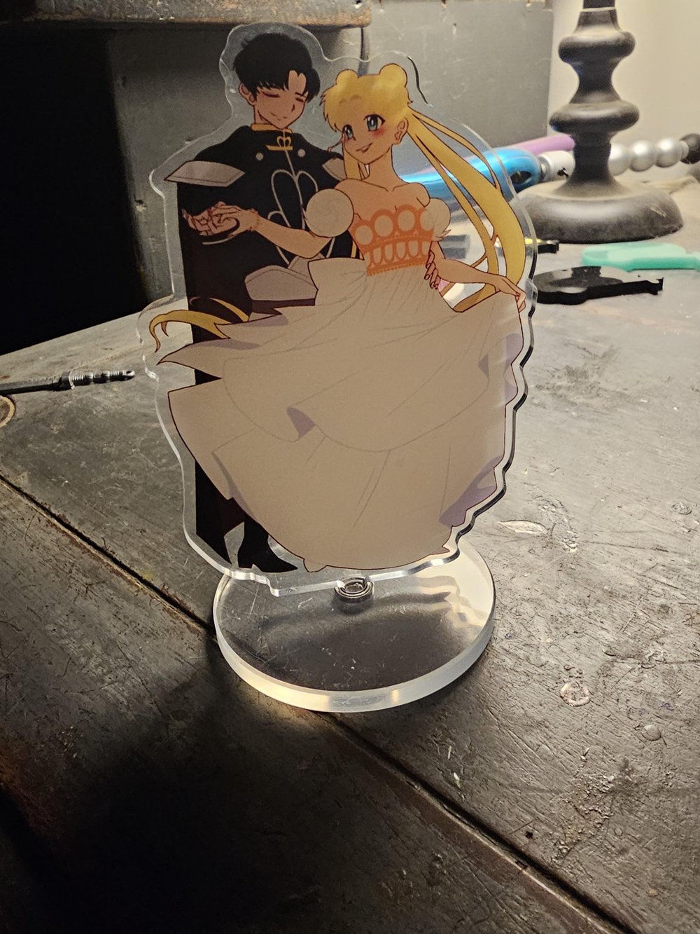 Moon Princess Acrylic Spinning Standee