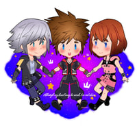 Image 2 of Kingdom Hearts Vinyl Stickers
