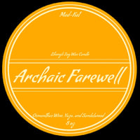 Archaic Farewell Zhongli Soy Candle