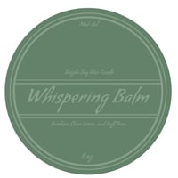Whispering Balm Baizhu Soy Wax Candle