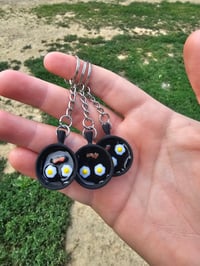Frying Pan Resin Keychains