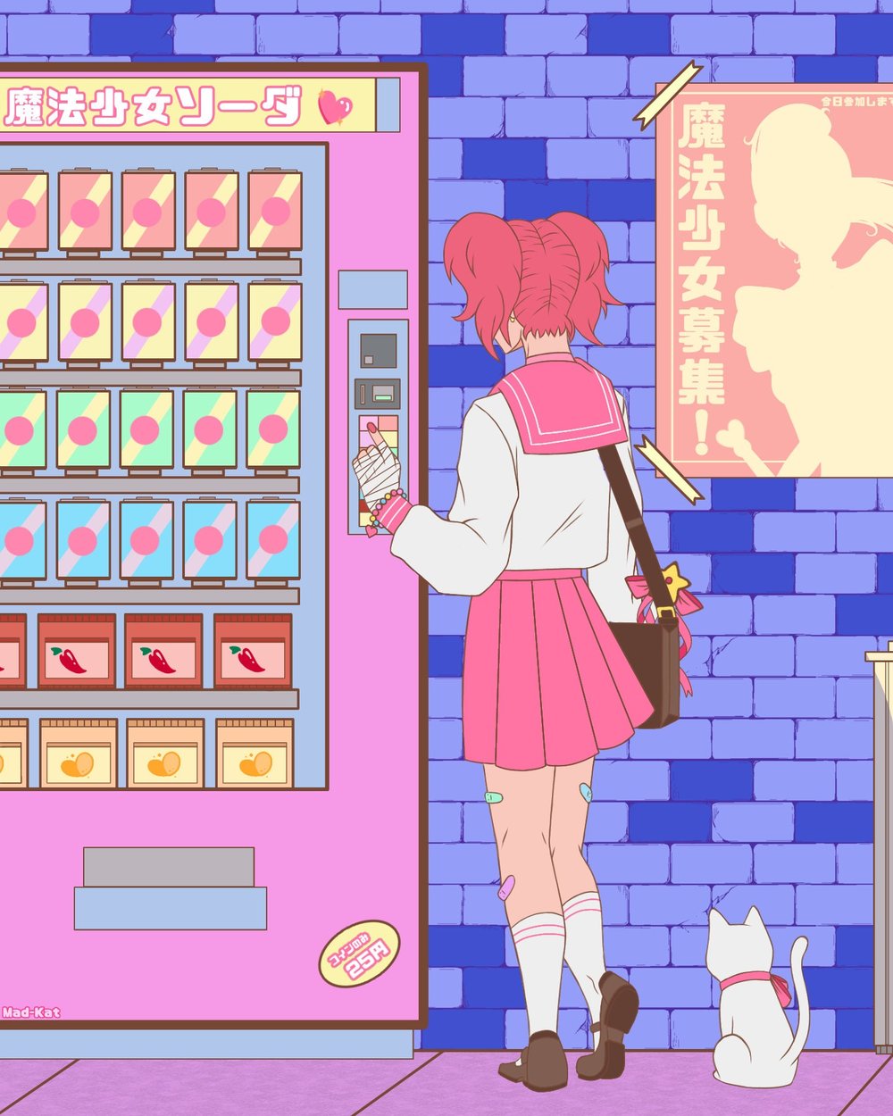 A4 Magical Girl Print