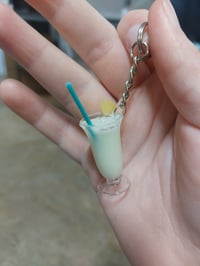Image 3 of Pina Colada Resin Keychain